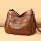 Women's Kangaroo Mom Style Soft Leather Large Capacity Crossbody Bags