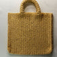 Straw Woven Letter Embroidery Hollow Beach Handbags
