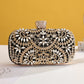 Rhinestone Dinner Party Pattern Large Capacity Bags