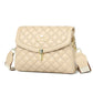 Lady Temperament Diamond Zipper Classic Style Shoulder Bags