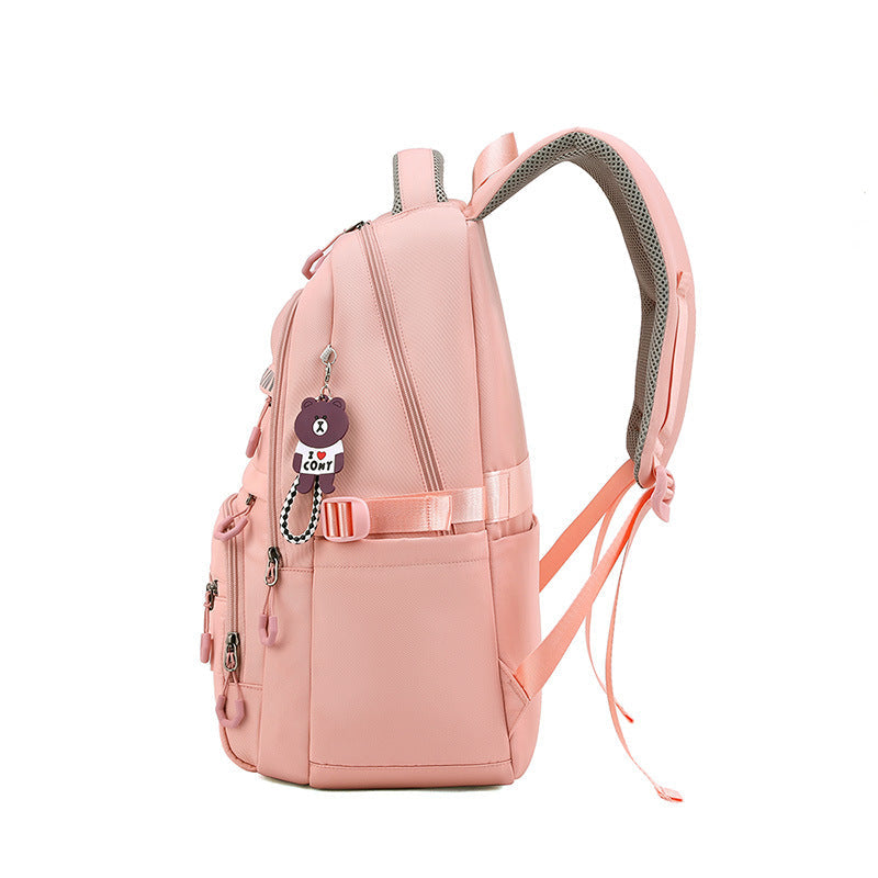 Female Junior High Large Capacity Waterproof Fifth Middle School Students' Schoolbags
