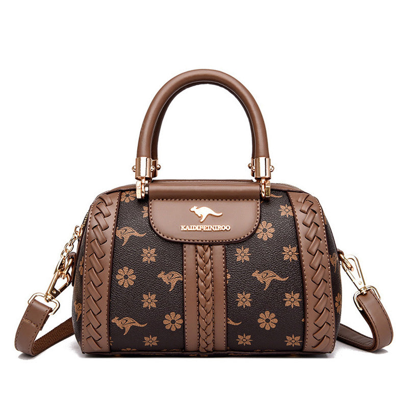 Women's Female Fashion Lady Contrast Color Handbags