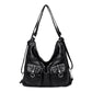 Women's Design Retro Large Capacity Washing Soft Crossbody Bags