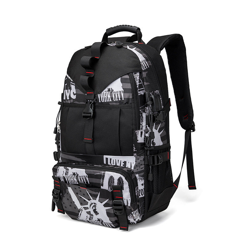 Men's Fashion Waterproof Oxford Cloth Hiking Backpacks