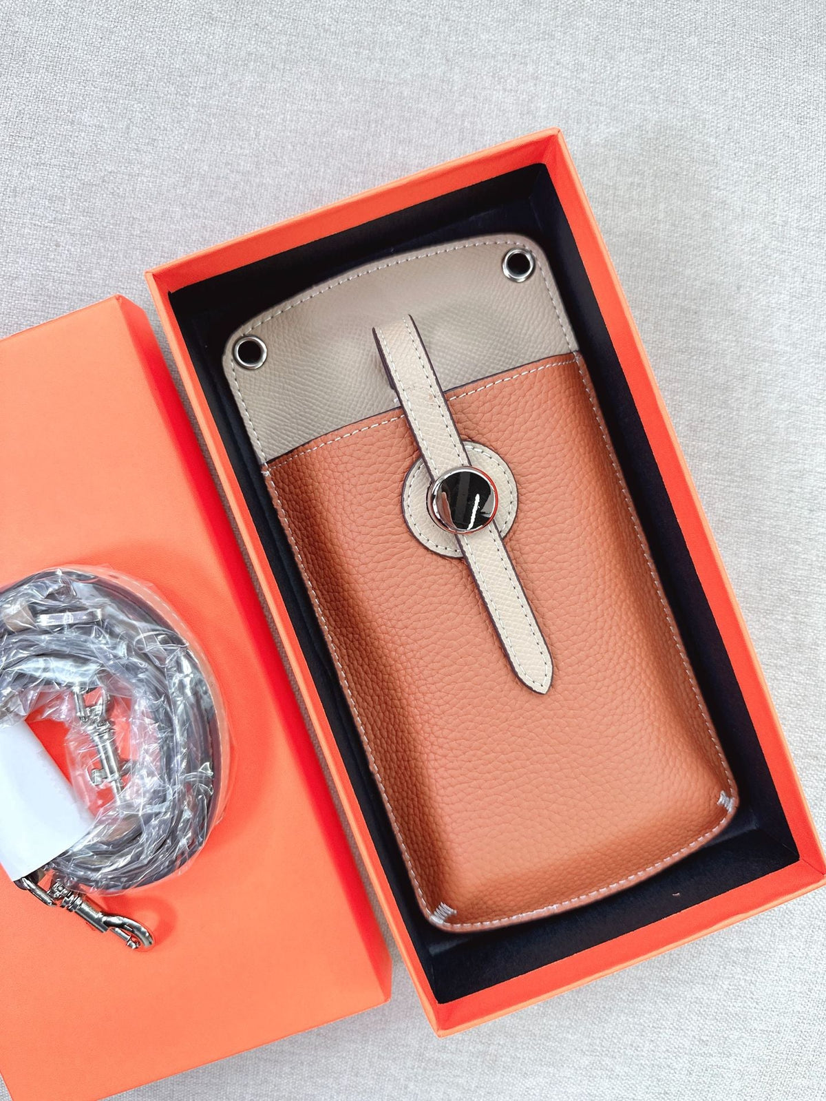 High-grade Genuine Leather Mobile Fashion Color Phone Bags
