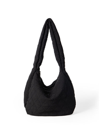 Fashion Design Sense Niche Retro Large Capacity Rhombus Handbags