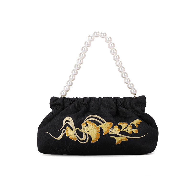 Pearl Ancient Style Cheongsam Banquet Embroidered Handbags