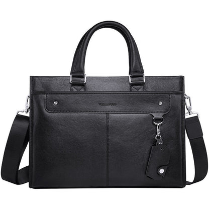 Men's King Paul High-grade Computer Cowhide Leather Men's Briefcases