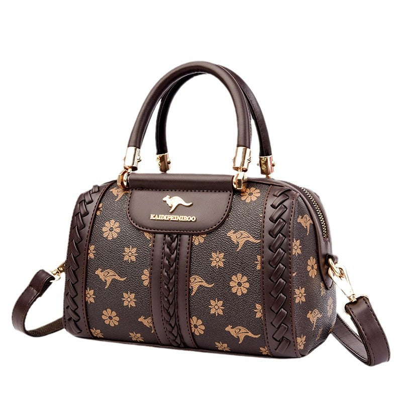 Women's Female Fashion Lady Contrast Color Handbags