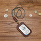 Certificate With Lanyard Badge Entry Exit Card Holder
