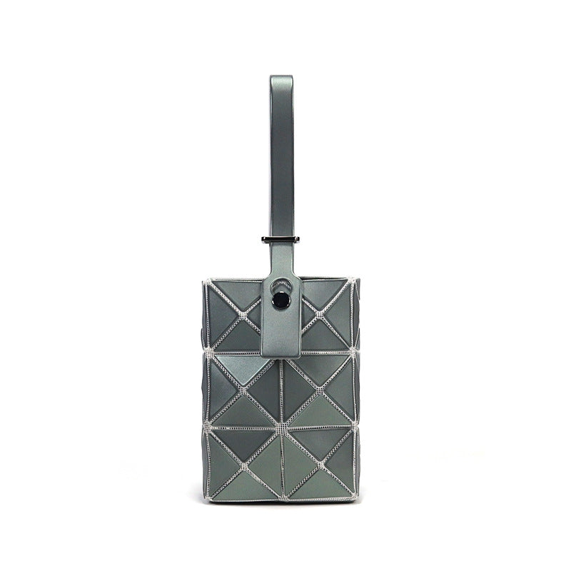 Summer Mini Single Mobile Geometric Diamond Handbags