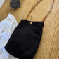 Women's Artistic Cotton Linen Mobile Canvas Mini Crossbody Bags