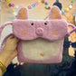 Wool Felt Cute Cartoon Funny Rabbit Fox Crossbody Bags