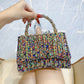 Western Style Full Diamond Clutch Classic Handbags