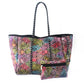 Leopard Print Printed Black Portable Beach Shoulder Bags