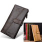 Women's Multiple Slots First Layer Cowhide Two Fold Men's Wallets