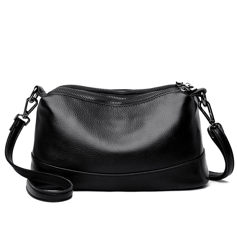 Women's Leather Trendy Fashion Soft First Layer Shoulder Bags