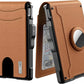 Men's Large Capacity Position Flip Carbon Fiber Card Holder