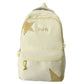 Women's Burden Reduction Big Korean Style Solid Color Middle School Students' Schoolbags