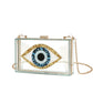 Creative Women's Dinner Glasses Acrylic Chain Handbags