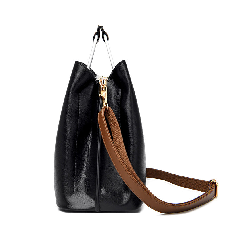 Women's Fashion Genuine Leather Kangaroo Large Capacity Bags