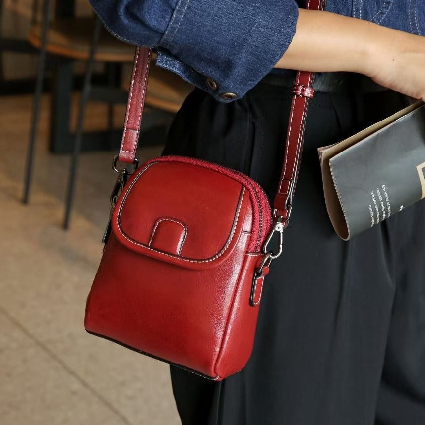Women's Genuine Leather Fashion Trendy Soft Versatile Bags