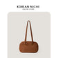 Design Suede Retro Easy Matching High Shoulder Bags