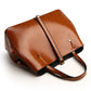 Women's Creative Slouchy Retro Portable Leather Handbags