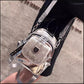 Women's Rhinestone Multipurpose Trendy Sier Soft Leather Bags
