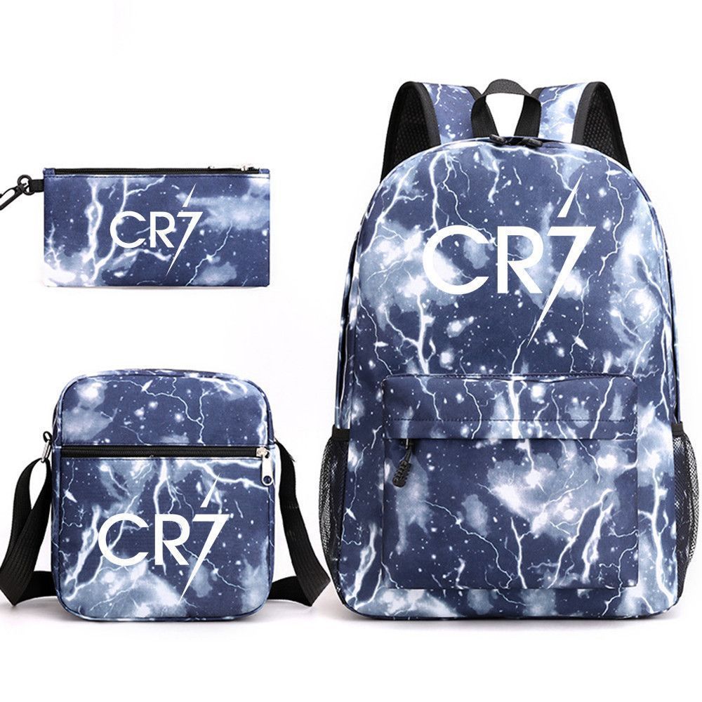 Pencil Three-piece Canvas Large Capacity Leisure Shoulder Bags