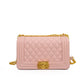 Women's Embroidery Line Fashion Classic Style Chain Shoulder Bags