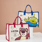 Women's Strawberry Bear Dog Teeth Large Capacity Handbags