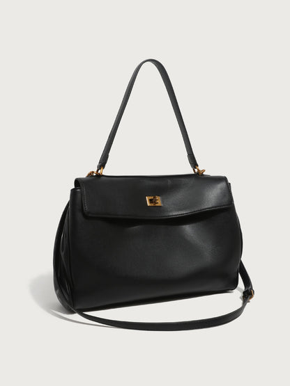 Women's Matte Leather Large Capacity Totes Fashion Shoulder Bags