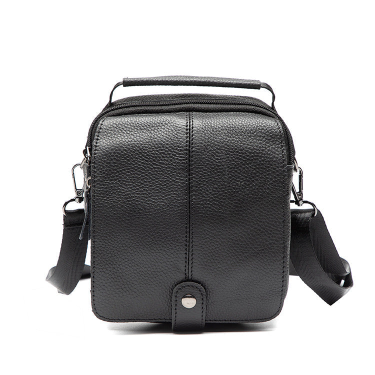 Men's Business First Layer Cowhide Trend Men's Shoulder Bags