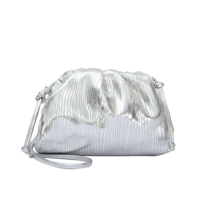 Women's Golden Cloud Large Size Woven Shoulder Bags