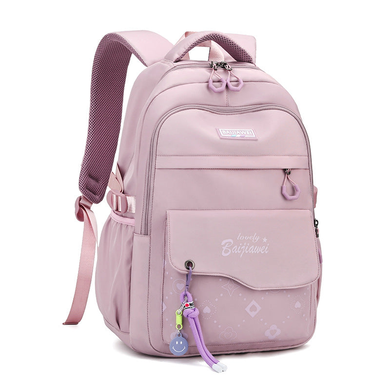 New Primary Grade To Contrast Color Middle School Students' Schoolbags