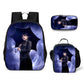 Children's Primary Pencil Lunch Three-piece Set Elementary School Students' Schoolbags