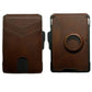 Men's Large Capacity Position Flip Carbon Fiber Card Holder