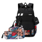 Men's Natural Fish Primary Lightweight Large Capacity Backpacks
