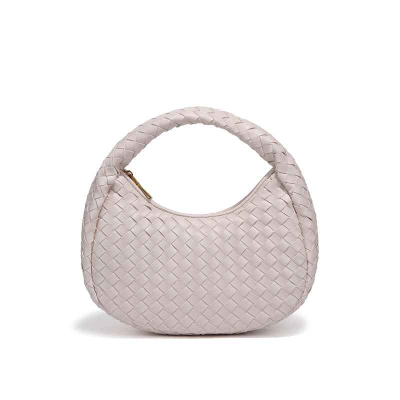 Women's Fresh Hand Carrying Crescent Minority Simple Handbags