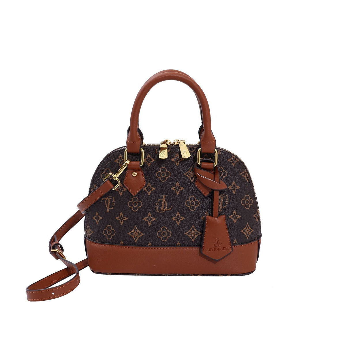 Women's Good-looking Fashion Printed Classic Shell Commute Small Square Bags
