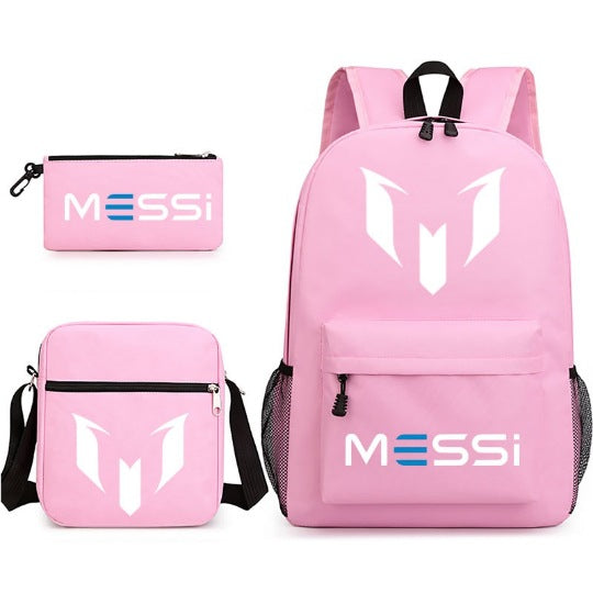 Durable Leo Massey Peripheral Printed Pencil Middle School Students' Schoolbags