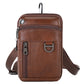 Men's Unique First Layer Cowhide Waterproof Men's Waist Packs