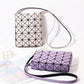 Box Geometric Diamond Pattern Cell Fashion Crossbody Bags