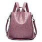 Women's Embossed Large Letter Korean Fashion Capacity Backpacks