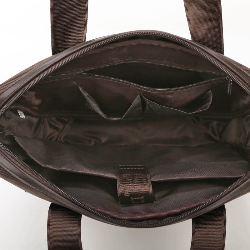Men's Handsome Waterproof Oxford Cloth Business Office Bags