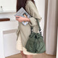 Large Capacity Canvas Drawstring Nylon Cloth Shoulder Bags