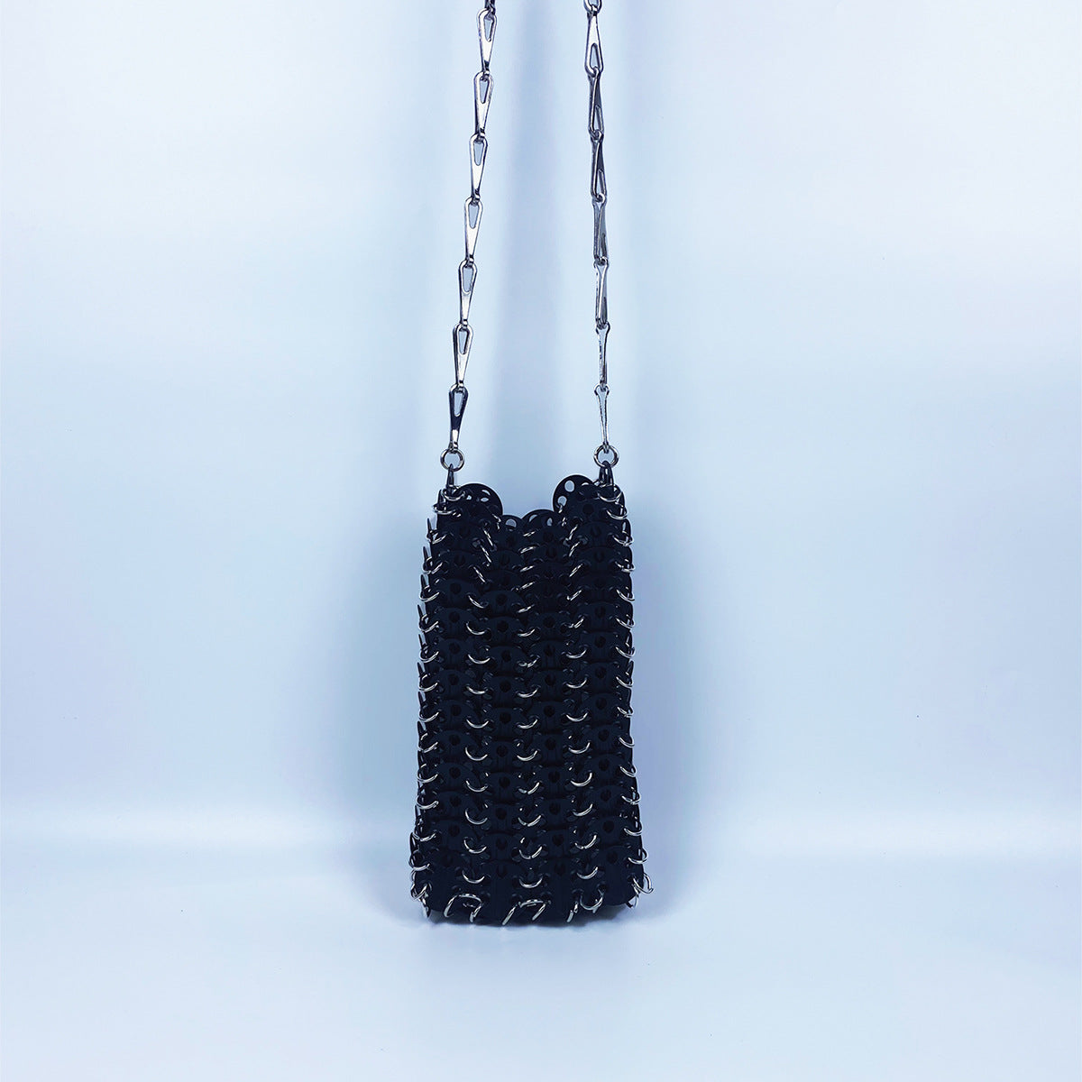 Women's Gold Sequins Handmade Fashion Mobile Niche Crossbody Bags