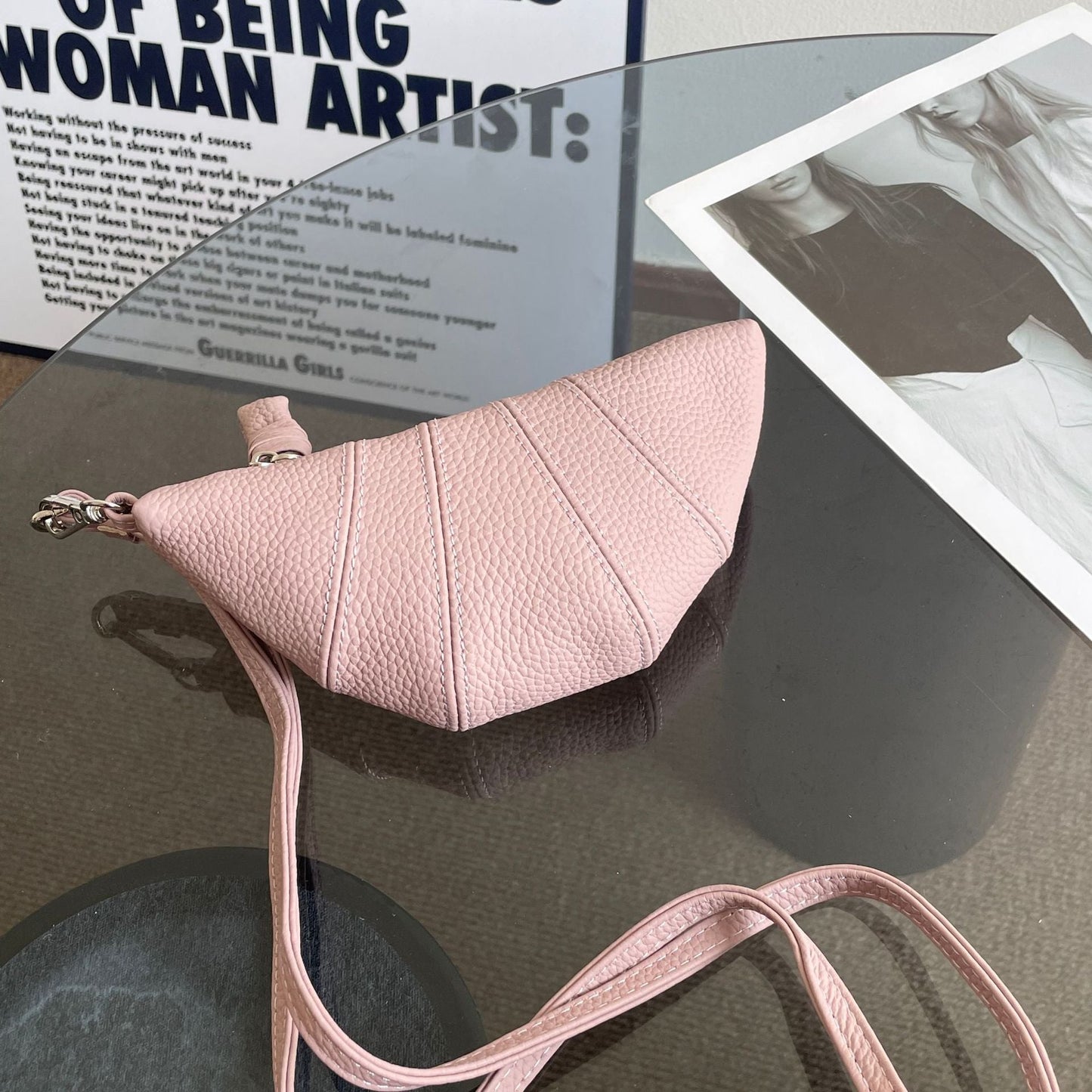 Hanging Neck Croissant Dumpling Can Be Ladies Wallets