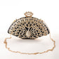 Flower Dinner Peacock Open Screen Rich Evening Bags